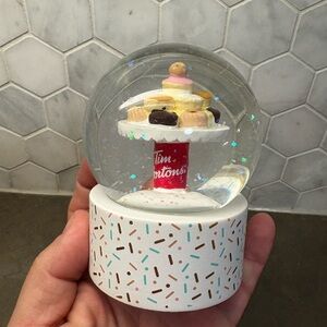 Tim Hortons Bake Stand Snow Globe 2024 Limited Edition